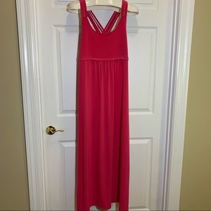 Shelby & Palmer Pink Maxi Dress Size 14